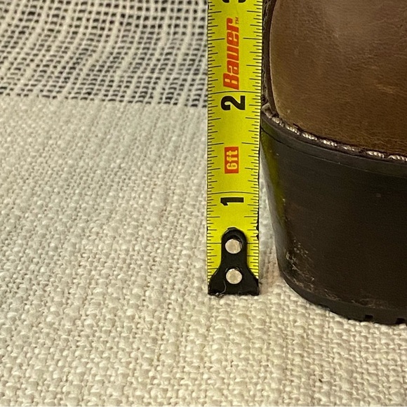 REDWING / Brown Leather Chelsea Ankle Boots Size 7.5 - Picture 10 of 14